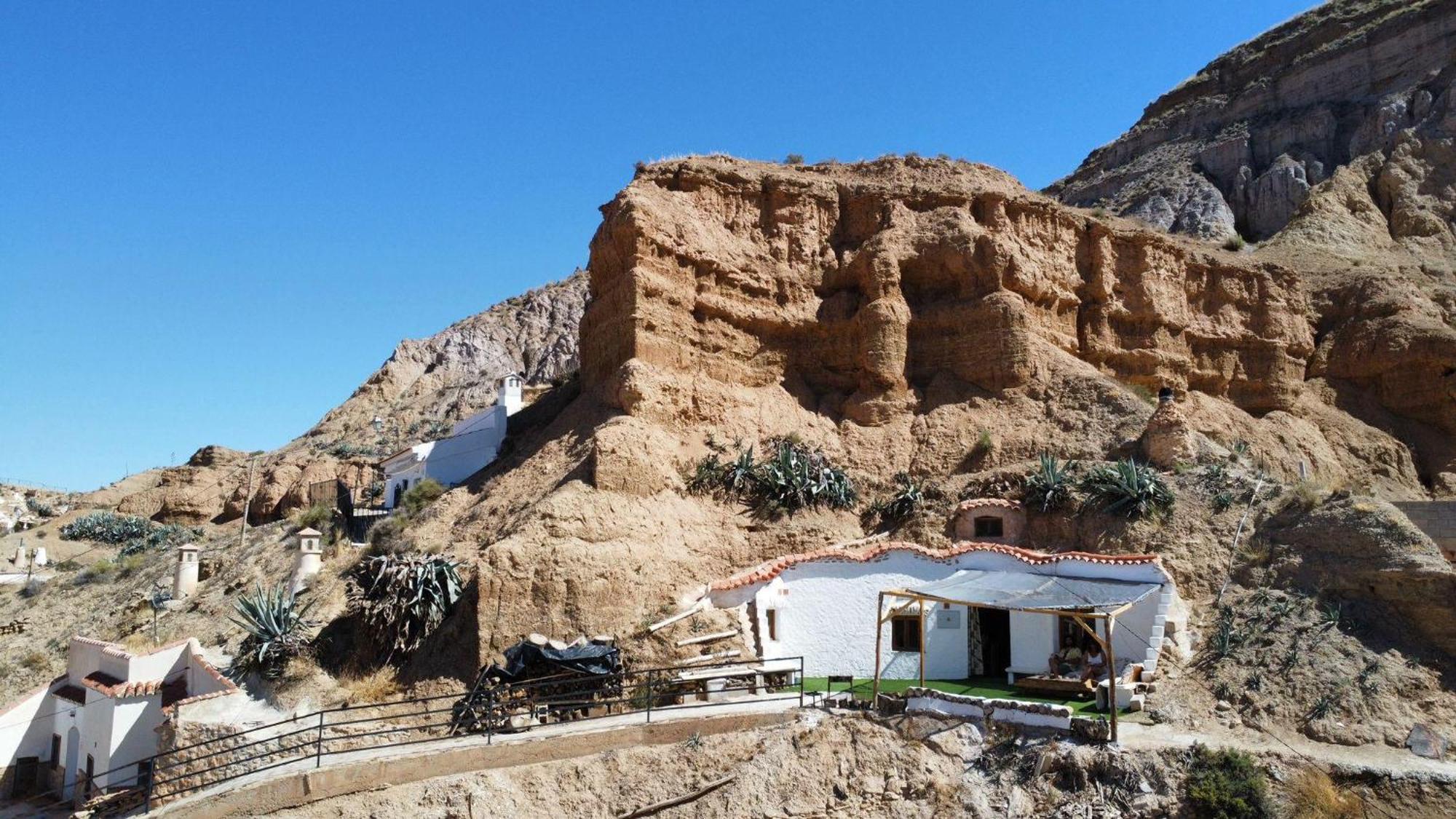 Villa Creatively Designed Cavehouse With Jacuzzi Gorafe Esterno foto